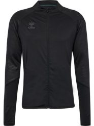 Kurtka z dresu Hummel Pro. Czarne kurtki sportowe damskie Hummel, m, bez wzorów, z dresówki, bez kaptura. Za 278.80 zł.