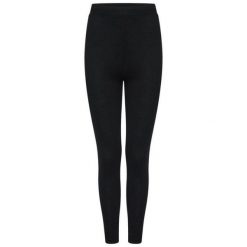 Odzież termoaktywna damska Exchange legginsy. Czarna legginsy damskie Dare 2b, bez wzorów. W wyprzedaży za 156.85 zł.