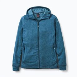 Bluza damska Rab Nexus Hoody. Niebieskie bluzy damskie RAB, m, bez wzorów, z elastanu, bez kaptura. Za 449.99 zł.