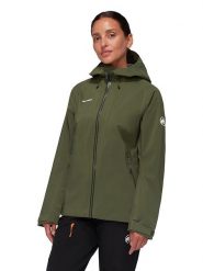 Mammut Kurtka funkcyjna "Mammut Outdoor HS" w kolorze khaki rozmiar: L. Brązowe kurtki sportowe damskie Mammut, l, bez wzorów, z syntetyku, bez kaptura. Za 784.95 zł.