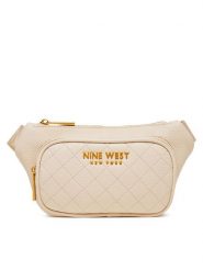 Nine West Torebka JH6771-NW Beżowy. Brązowe listonoszki damskie Nine West, bez wzorów, z materiału, bez dodatków. Za 179.99 zł.