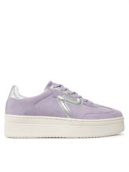 REPLAY Sneakersy GWZ6O .000.C0004L Fioletowy. Fioletowe obuwie sportowe damskie Replay, ze skóry, bez zapięcia. Za 289.99 zł.
