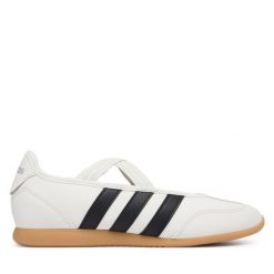 Baleriny adidas. Białe baleriny dziewczęce Adidas, bez wzorów, bez obcasa, bez zapięcia. Za 219.99 zł.