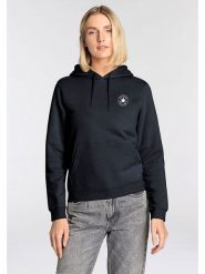 Converse Bluza "Dynamic" w kolorze czarnym rozmiar: L. Czarne bluzy damskie Converse, l, bez wzorów, z bawełny, z kapturem. Za 197.63 zł.