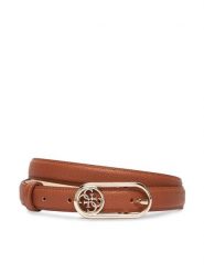 Guess Pasek Damski BW9279 P5425 Brązowy. Brązowe paski damskie Guess, z aplikacjami, ze skóry. Za 239.99 zł.