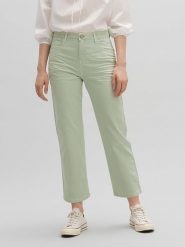 OPUS Dżinsy "Lani" - Regular fit - w kolorze jasnozielonym rozmiar: W34/L26. Zielone jeansy damskie Opus. Za 87.61 zł.