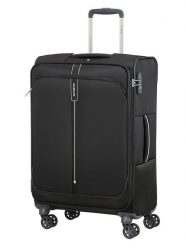 Samsonite Walizka w kolorze czarnym - 44 x 66 x 28 cm rozmiar: onesize. Czarne walizki Samsonite, bez wzorów, z materiału. Za 636.92 zł.