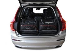 Torby Do Bagażnika Volvo Xc90 2014+ 5Szt Kjust. Czarne torby podróżne KJUST, bez wzorów, z kauczuku. Za 1,660.00 zł.