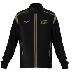 Kurtka z dresu Mizuno StarLigue LNH. Brązowe kurtki sportowe damskie Mizuno, s, bez wzorów, z dresówki, bez kaptura. Za 298.00 zł.