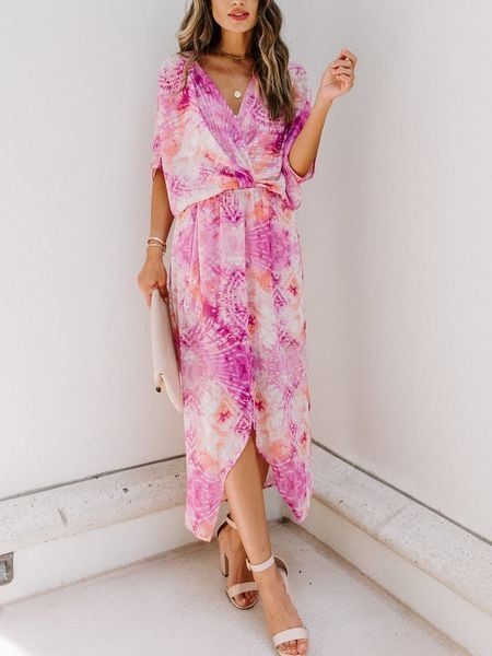 LA Angels Sukienka w kolorze różowo-kremowym rozmiar: M. Brązowe sukienki damskie LA Angels, bez wzorów, bez ramiączek. Za 157.35 zł.