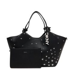 Torebka DKNY. Czarne torebki klasyczne damskie DKNY, bez dodatków. Za 789.99 zł.