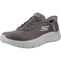 Tenisówki Skechers Model Go Walk Flex - Mali Slip-ins Kolor Szary. Szare trampki damskie Skechers, bez wzorów, z tkaniny, bez zapięcia. W wyprzedaży za 352.85 zł.