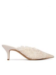 Aldo Klapki Galina 14241541 Écru. Klapki damskie ALDO, bez wzorów, z materiału, bez obcasa, bez zapięcia. Za 499.99 zł.