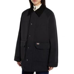 Kurtka DICKIES MEDINA Czarny. Czarne kurtki damskie Dickies, bez wzorów, z tkaniny, bez kaptura. Za 726.50 zł.