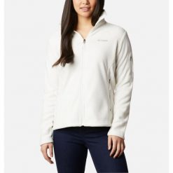 Bluza polarowa turystyczna damska Columbia Fast Trek II. Czarne bluzy damskie Columbia, xl, bez wzorów, z polaru, bez kaptura. Za 184.99 zł.