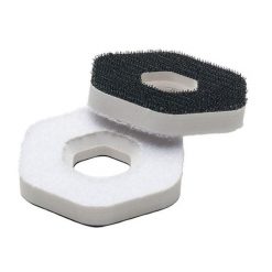 Ochronniki Seismic Slide Puck Risers - Sześciokątne Hohle Sld Pck Rsrs Hh. Białe rękawiczki damskie SEISMIC, bez wzorów. Za 97.00 zł.