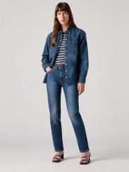 Levi's Dżinsy - Slim fit - w kolorze granatowym rozmiar: W28/L32. Niebieskie jeansy damskie Levi's. Za 240.99 zł.