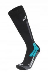 Skarpety narciarskie Nordica Speedmachine 3.0. Czarne skarpetki damskie NORDICA, bez wzorów, z materiału. Za 89.99 zł.