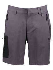 Jack Wolfskin Szorty funkcyjne "Activate Track" w kolorze antracytowym rozmiar: 50. Czarne spodenki sportowe damskie Jack Wolfskin, bez wzorów, outdoorowe. Za 126.75 zł.