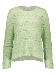 ONLY Sweter w kolorze jasnozielonym rozmiar: S-42/44. Zielone swetry klasyczne damskie Only, s, bez kołnierzyka. Za 82.99 zł.
