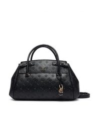 Guess Torebka Diana HWPD97 27060 Czarny. Czarne kuferki damskie Guess, z aplikacjami, ze skóry, bez dodatków. Za 634.99 zł.