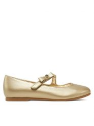 Calvin Klein Jeans Baleriny Ballerina V4A3-83042-1322 S Złoty. Żółte baleriny dziewczęce Calvin Klein Jeans, bez wzorów, z jeansu, bez obcasa, bez zapięcia. Za 379.99 zł.