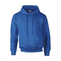 Sweatshirt Bluza z kapturem Gildan Dryblend ®. Niebieskie bluzy damskie GILDAN, l, bez wzorów, z bawełny, z kapturem. Za 121.55 zł.