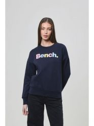 Bench Bluza "Kaufa" w kolorze granatowym rozmiar: 38. Niebieskie bluzy damskie Bench, bez wzorów, bez kaptura. Za 95.92 zł.
