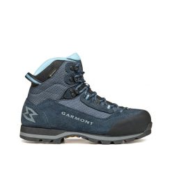 Damskie buty turystyczne Garmont Lagorai II GTX. Niebieskie obuwie trekkingowe damskie Garmont, z materiału, bez zapięcia. Za 850.75 zł.