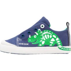 Geox KILWI BOY Tenisówki i Trampki navy/green. Niebieskie buty sportowe dziewczęce Geox, z materiału. Za 239.00 zł.