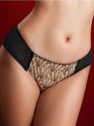 Majtki figi - czarny. Czarne figi Sinsay, bez wzorów. Za 12.99 zł.