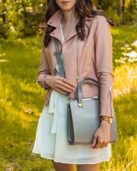 Torebka damska skórzana szara DAN-A T308. Szare torebki klasyczne damskie DAN-A, ze skóry, bez dodatków. Za 279.99 zł.