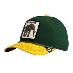 Czapka z daszkiem Goorin Bros. Extra Large Elephant Green 101-1328. Zielone czapki z daszkiem damskie Goorin Bros, bez wzorów. Za 159.00 zł.
