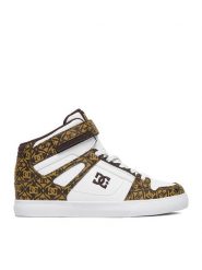 DC Shoes Sneakersy EO-PURE HIGH-TOP SE EV SN DC01796210 Biały. Białe obuwie sportowe damskie DC Shoes, z materiału, bez zapięcia. Za 279.99 zł.