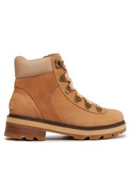 Sorel Trapery Lennox™ Hiker Stkd Wp NL4841-253 Brązowy. Brązowe trapery damskie Sorel, ze skóry, bez zapięcia. Za 989.99 zł.