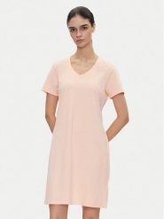 DKNY Sport Sukienka codzienna DP5D4902 Pomarańczowy Regular Fit. Brązowe sukienki damskie DKNY Sport, bez wzorów, z bawełny, sportowe, bez ramiączek. Za 139.99 zł.