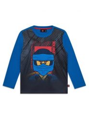LEGO Bluzka Lwtaffy 704 11010951 Niebieski Regular Fit. Niebieskie t-shirty i koszulki chłopięce LEGO, bez wzorów, z bawełny, bez kołnierzyka, bez ramiączek. Za 99.99 zł.