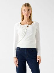 Marciano Guess Bluzka 6RGP06 6257A Biały Slim Fit. Białe bluzki damskie Marciano Guess, s, z aplikacjami, z syntetyku, bez kołnierzyka, bez ramiączek. Za 559.99 zł.