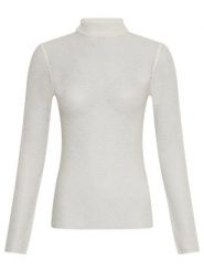 MOSS COPENHAGEN Golf "Flich" w kolorze białym rozmiar: XS/S. Białe golfy damskie Moss Copenhagen, s, bez wzorów, bez ramiączek. Za 100.75 zł.