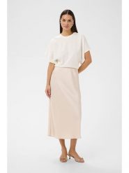 Kaffe Spódnica w kolorze kremowym rozmiar: 34. Brązowe spódnice damskie Kaffe, na co dzień, bez wzorów, midi. Za 165.99 zł.