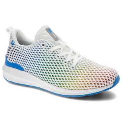 Kolorowe Sneakersy Rieker Wygodne Buty Damskie. Białe obuwie sportowe casual damskie Rieker. Za 259.00 zł.