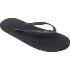 Japonki damskie Billabong Sunlight. Czarne klapki damskie Billabong, bez wzorów, z gumy, bez obcasa, bez zapięcia. Za 55.99 zł.