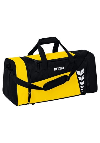 Torba sportowa Erima Six Wings. Czarne torby sportowe Erima, bez wzorów, z materiału. Za 125.00 zł.
