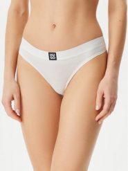 HUGO Stringi 50496809 Beżowy. Brązowe stringi Hugo, bez wzorów. Za 79.99 zł.