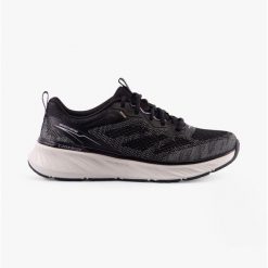 Buty damskie SKECHERS Edgeride Power Flow. Czarne obuwie sportowe casual damskie Skechers, bez zapięcia. Za 269.99 zł.