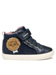 Geox Sneakersy B Gisli B561MB 022NF C4021 S Granatowy. Niebieskie buty sportowe dziewczęce Geox, ze skóry, bez zapięcia. Za 179.99 zł.
