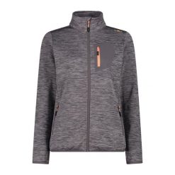 Damska bluza zapinana na zamek CMP. Brązowe bluzy damskie CMP, l, bez wzorów, bez kaptura. Za 251.00 zł.