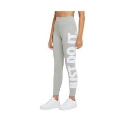 Spodnie treningowe damskie Nike Wmns Essential Jdi. Szare spodnie sportowe damskie Nike, s, bez wzorów, z materiału, z podwyższonym stanem. Za 229.00 zł.