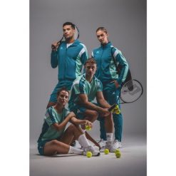 Kurtka treningowa Erima Celebrate 125 z kapturem, wielokolorowa dla juniorów. Czarne kurtki damskie Erima, bez wzorów, z kapturem. Za 329.99 zł.