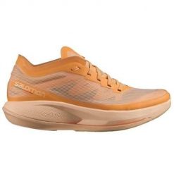 Buty do biegania damskie Salomon L41610500. Brązowe obuwie sportowe damskie Salomon, bez zapięcia, do biegania. Za 451.00 zł.